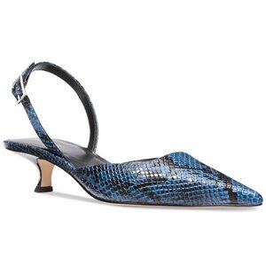 Michael Michael Kors Women's Luna Slingback Kitten-Heel Pumps